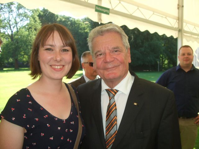 Kathi Tradt und Bundespräsident Gauck